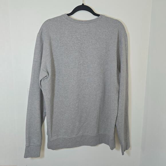 Patagonia Sweatshirt Men’s M Gray Flying Fish Organic Cotton Blend Crewneck - Picture 6 of 9